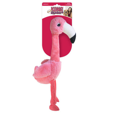 Kong Dog Shakers Flamingo Plush Toy