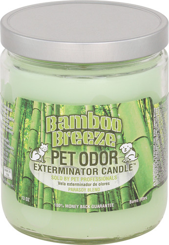 Pet Odor Exterminator Candle - Bamboo Breeze