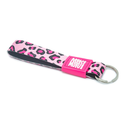 Max & Molly Keychain - Leopard Pink