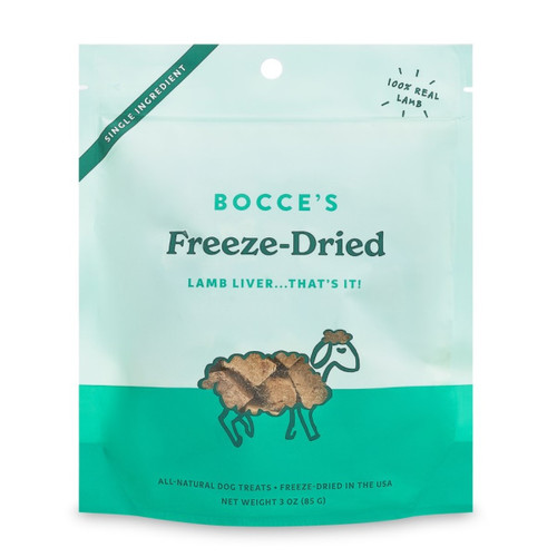 Bocce's Bakery Freeze Dried Lamb Liver Dog Treats