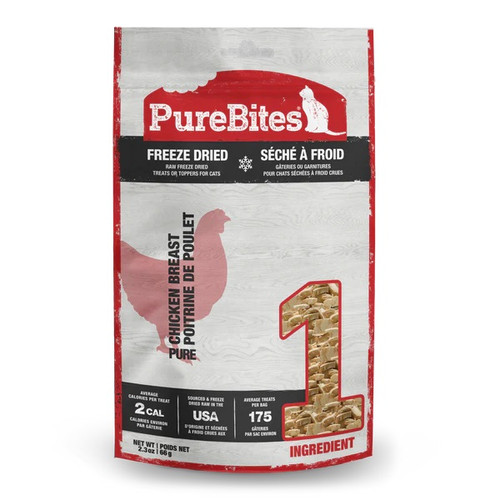 PureBites Freeze Dried Chicken Cat Treats, 1.09 oz