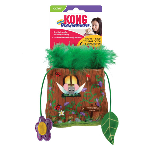 Kong Cat Puzzlements Hideaway Catnip Toy