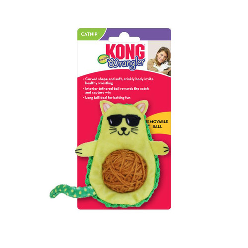 Kong Cat AvoCATo with Catnip Toy