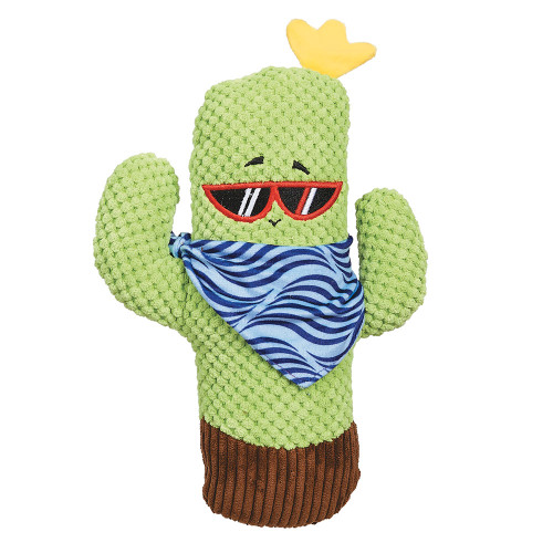 Zanies Sassy Cactus Shades 11-inch Dog Toy