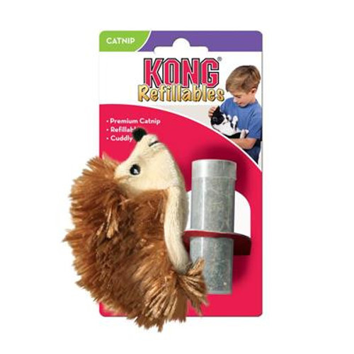 Kong Cat Refillable Hedgehog Toy