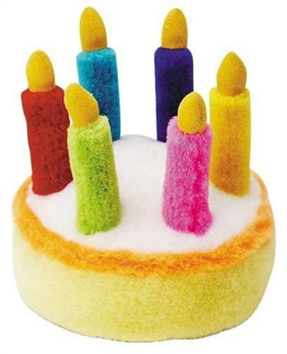 Multipet Birthday Cake Dog Toy