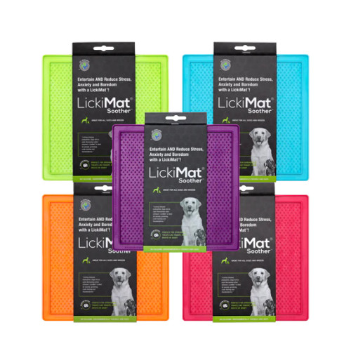 LickiMat Soother Lick Mat Dog Slow Feeder