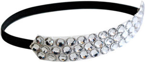 Crystal clear Hårstrykk m rhinestones