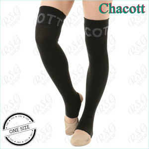 Chacott legvarmere Svart Stor logo Chacott legvarmere Svart Stor logo