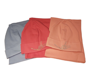 Lue og sjal med steiner