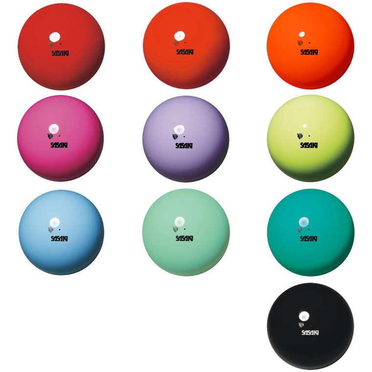 Ball Sasaki monochromatisk - uten glitter 18,5cm