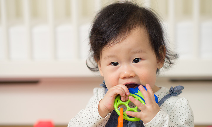 How to Help a Teething Baby Sleep: A Guide Banner Image How to Help a Teething Baby Sleep: A Guide