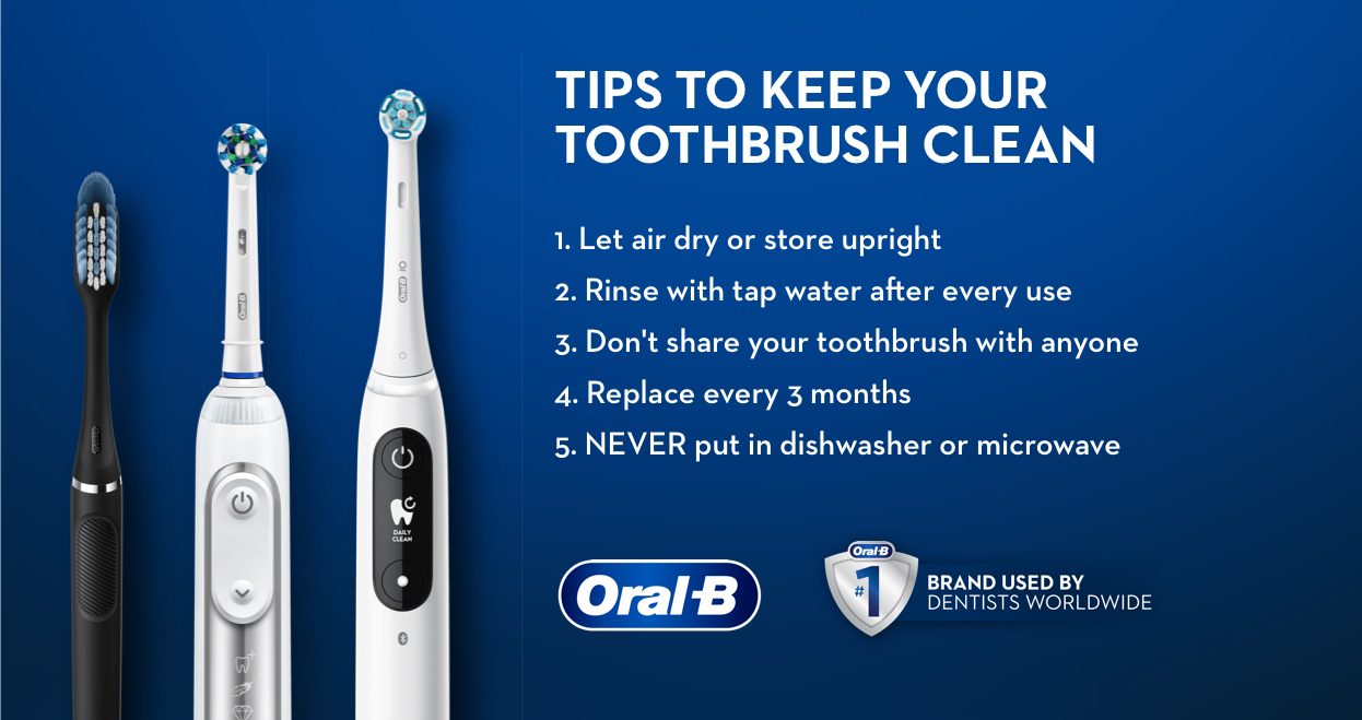 5 Tips to Clean Your Toothbrush and Keep It Germ-Free