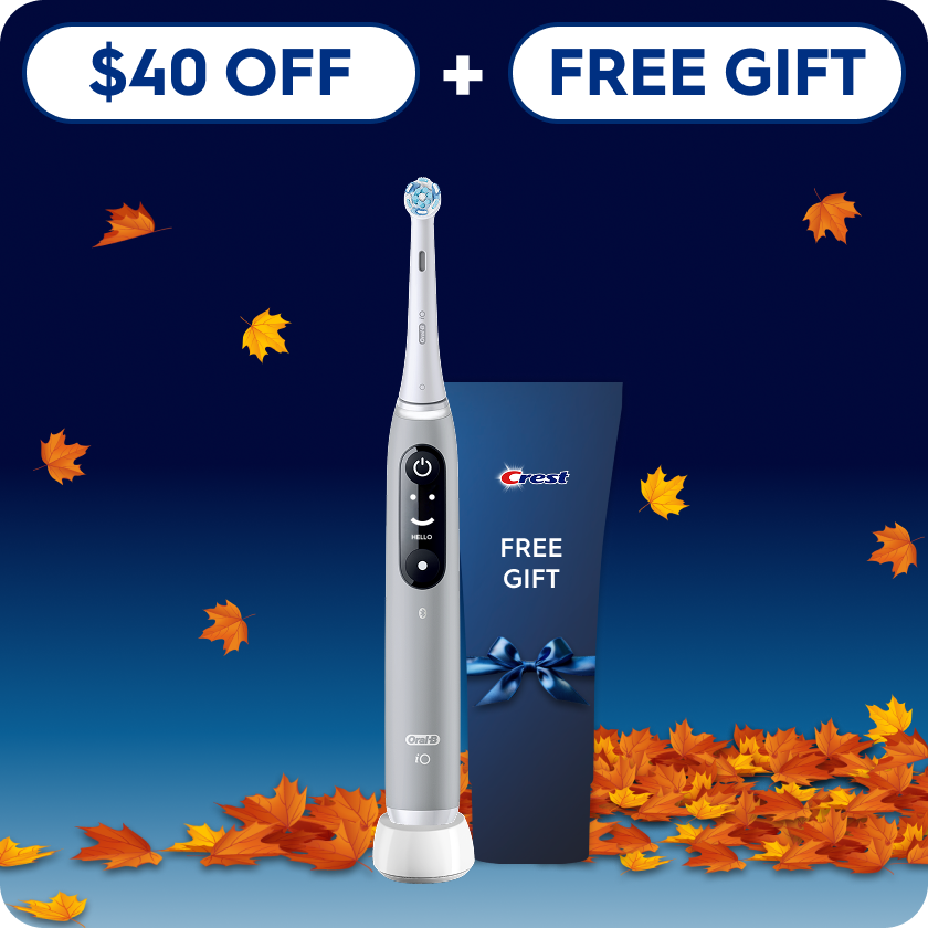 Oral-B iO Series 6 Electric Toothbrush, Grey Opal | Oral-B