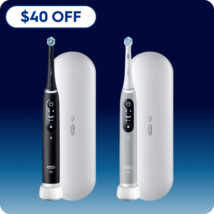 Oral-B iO Series 7 Electric Toothbrush Twin Pack | Oral-B