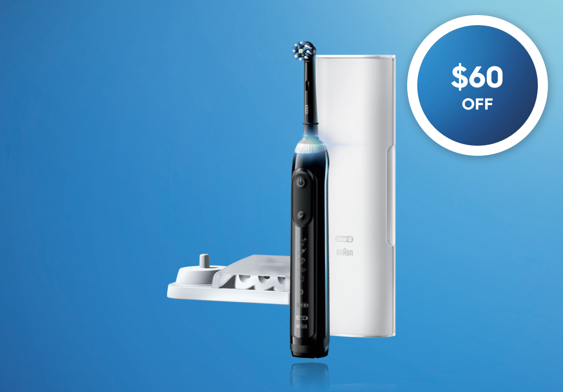 Save $60 on the Oral-B Genius 6000 Black and Rose