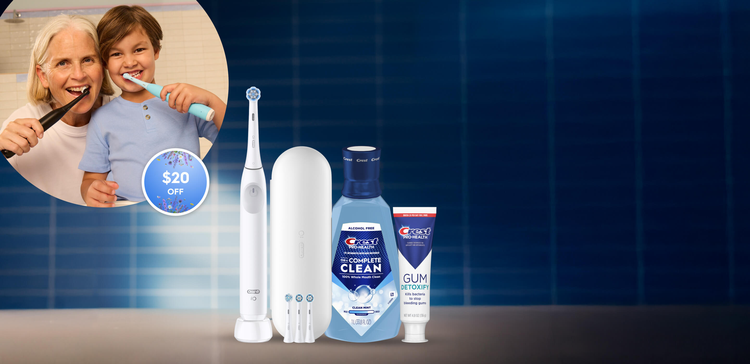Save $20 on the iO2 Gum Care Bundle just in time for Mother's Day.