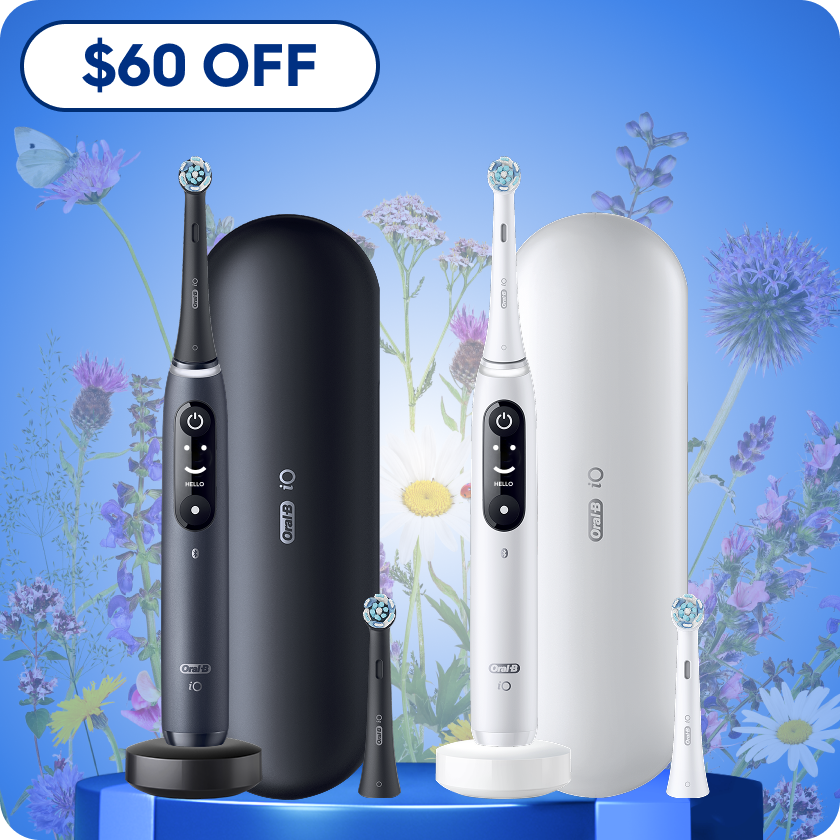 iO Series 7 Twin Pack, Black Onyx | Oral-B