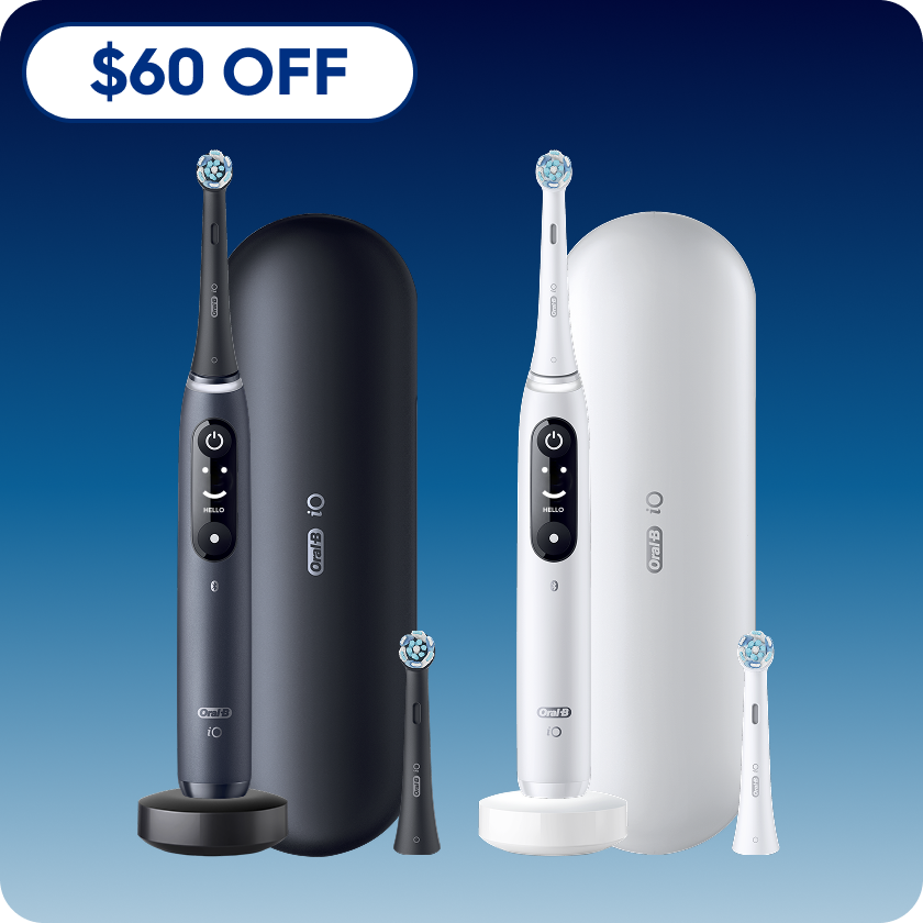 iO Series 7 Twin Pack, Black Onyx | Oral-B