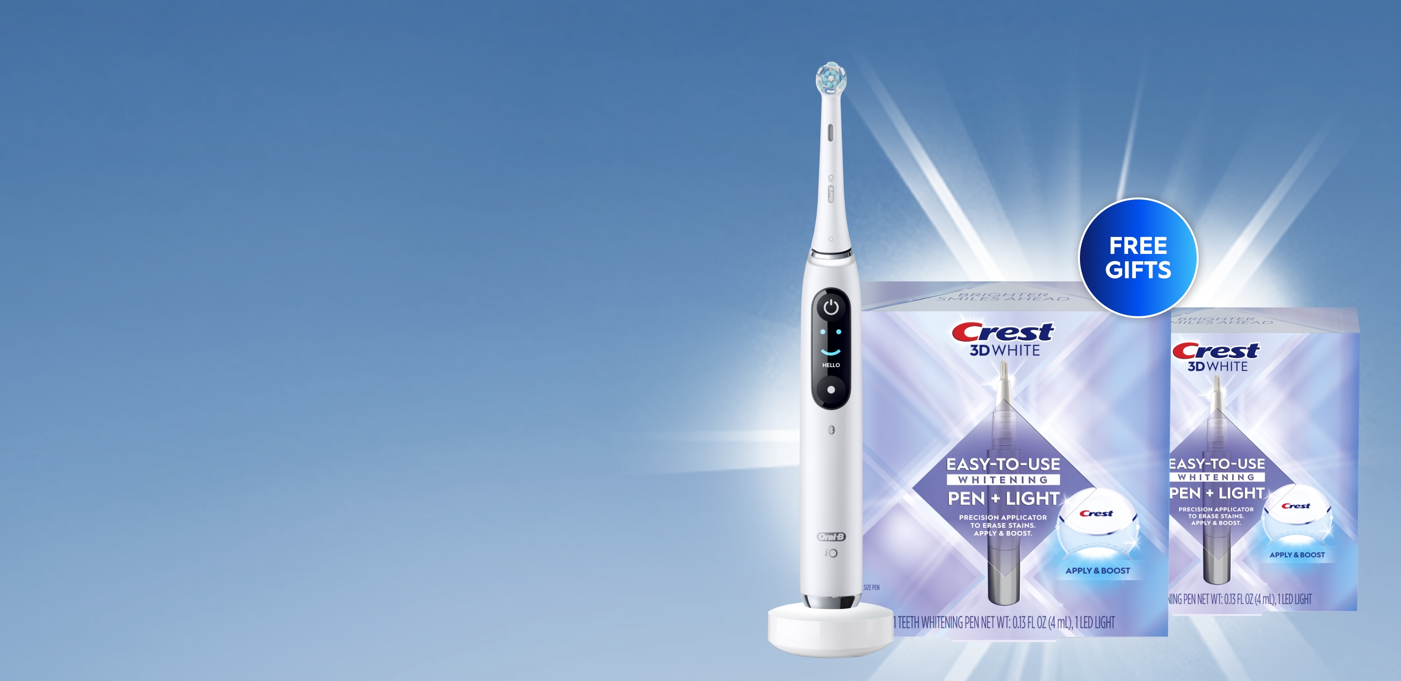 Free Whitening Pen with $125 Purchase, Get 2 with $200 Purchase!