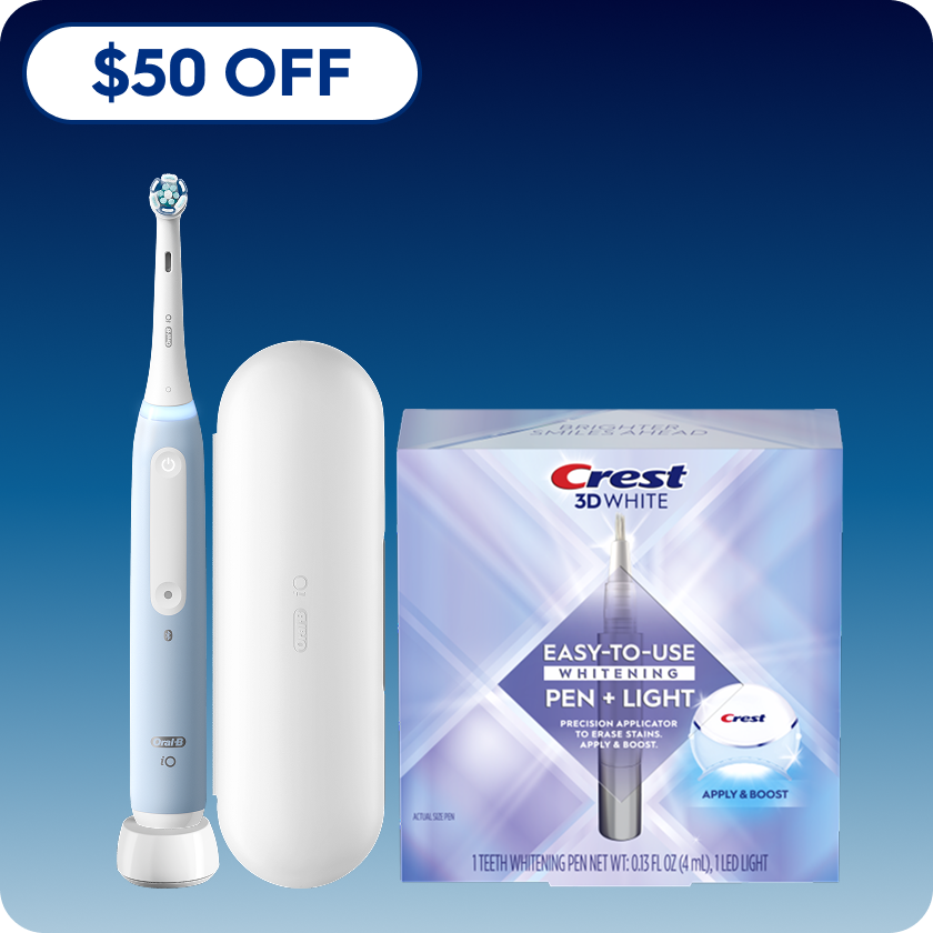 Crest+Oral-B iO Specialized Care Electric Toothbrush System | Oral-B