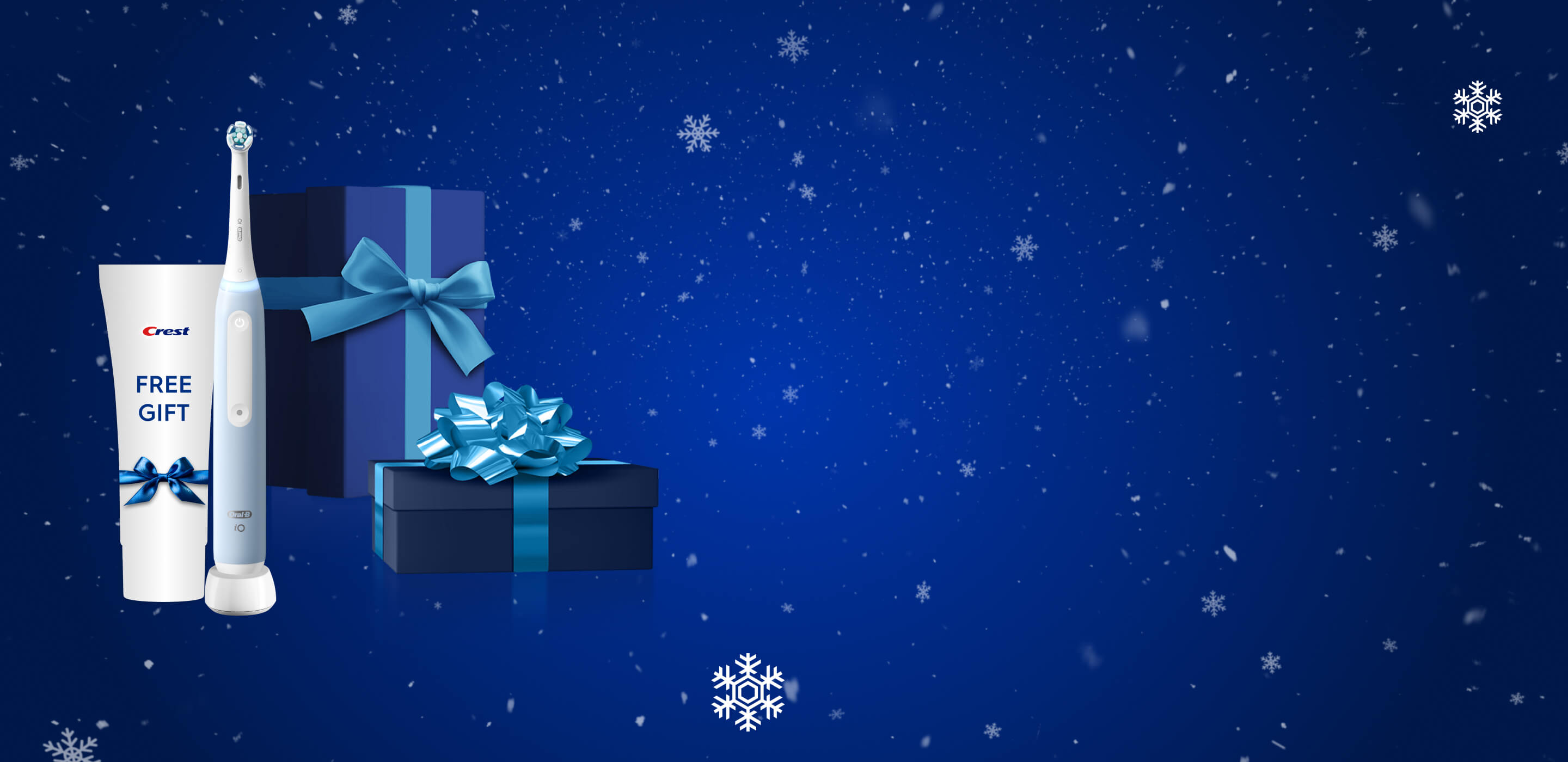 Wrap up the iO3 for $20 off and get a FREE Crest Toothpaste!