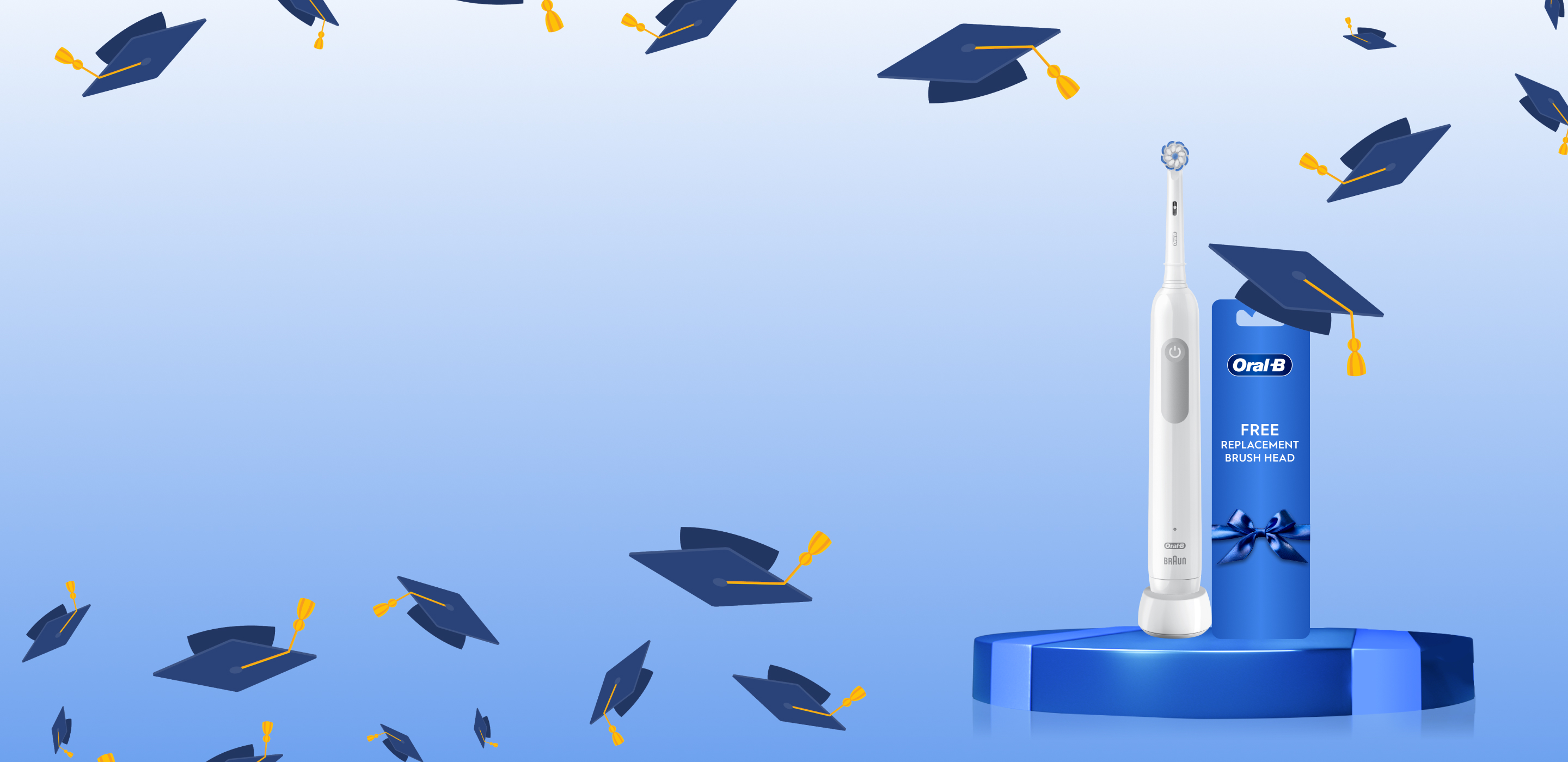 Gift your Grad the Pro 1000 Gum Care and get a FREE gift from us!