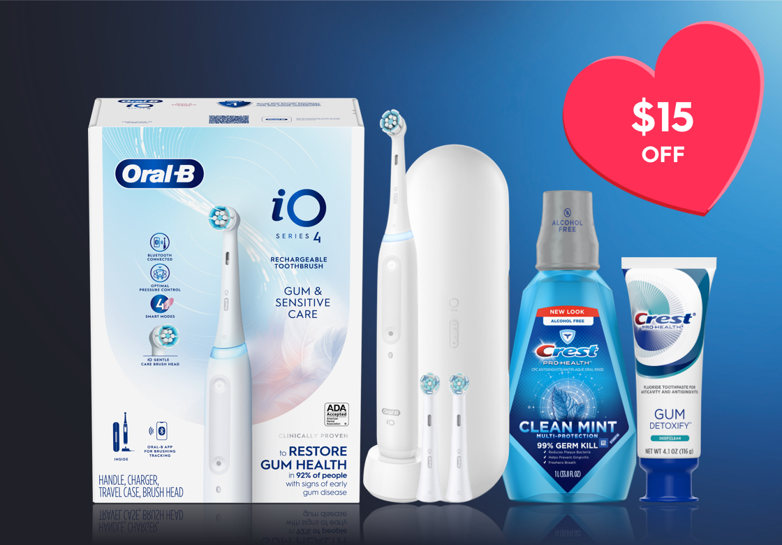 Save $30 On Your Oral-B iO6 Pink Sand Purchase, Only From Oral-B