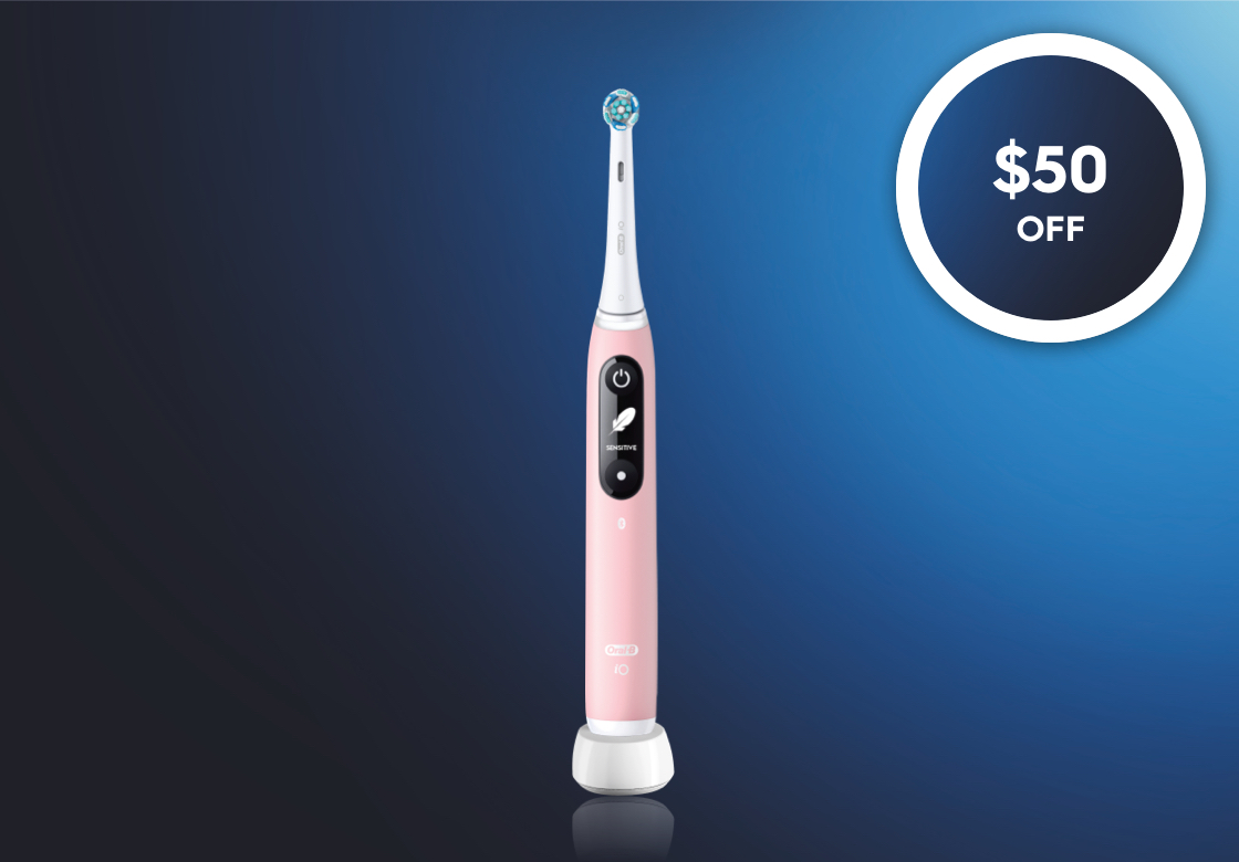 iO Series 9 Electric Toothbrush, Rose Quartz