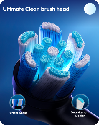 Gentle Care brush head - High-Density Bristles - Soft Bristles