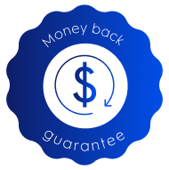Oral-B money-back guarantee badge
