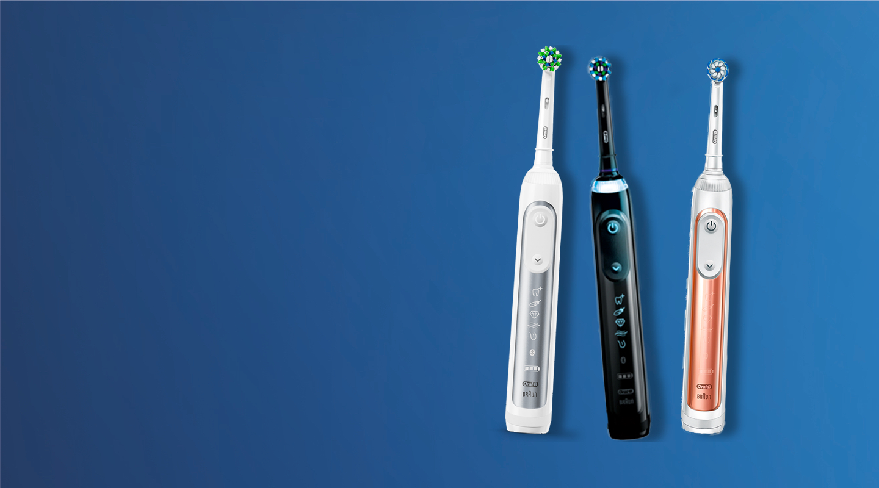 Oral-B Pro 2 2900 Duo Pack 2x Electric Toothbrush Black-White Cross Action  New