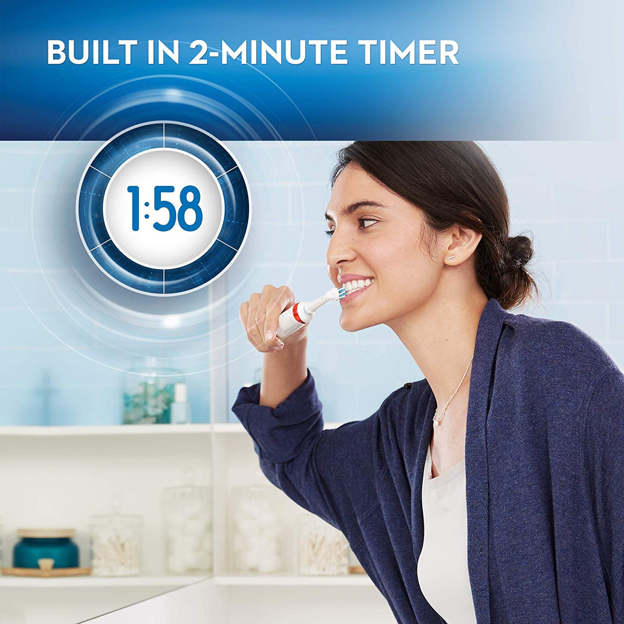 Smart 1500 Power Rechargeable Electric Toothbrush OralB