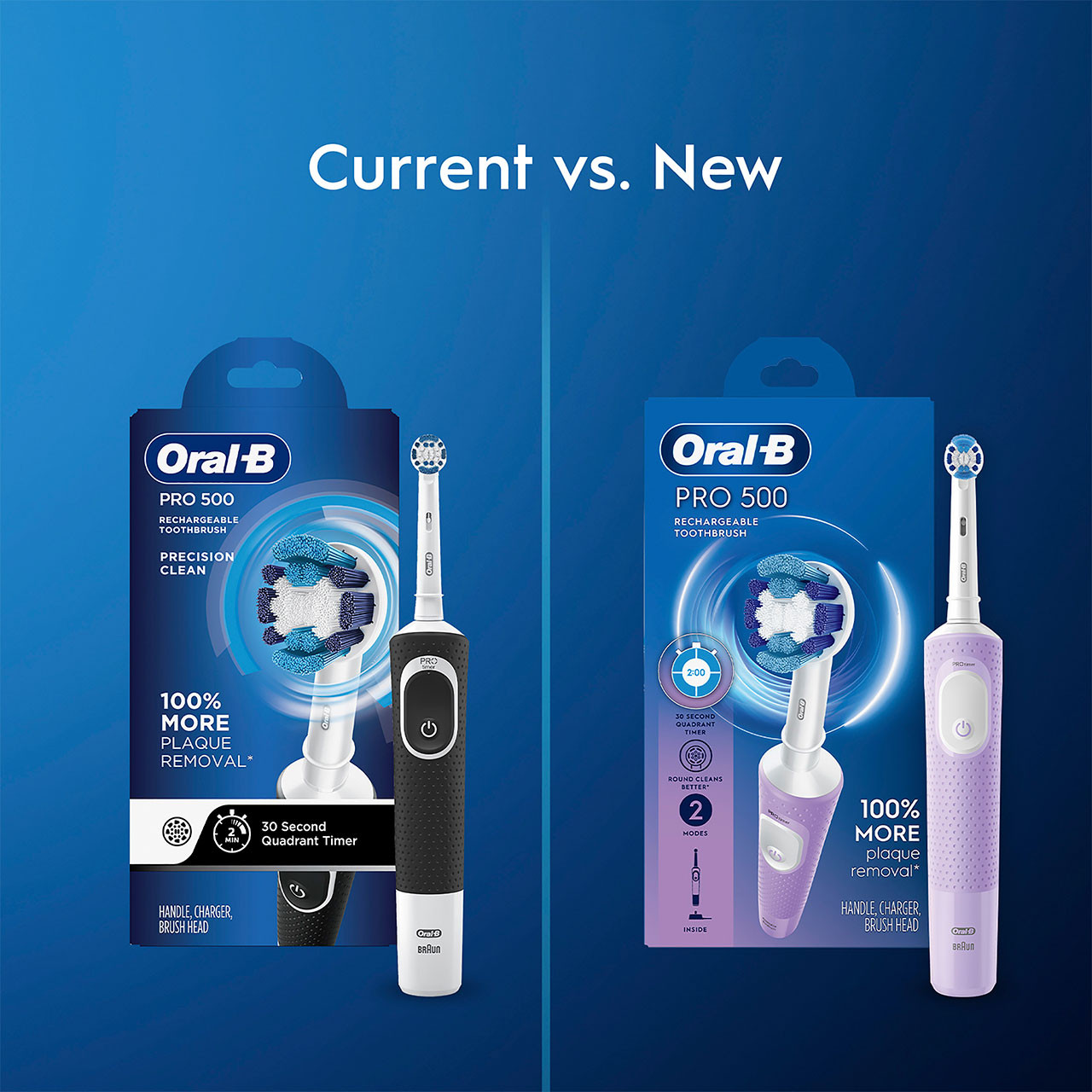 Buy Oral-B Vitality Pro Protect X Clean Box Electric Toothbrush Lilac Mist  · World Wide