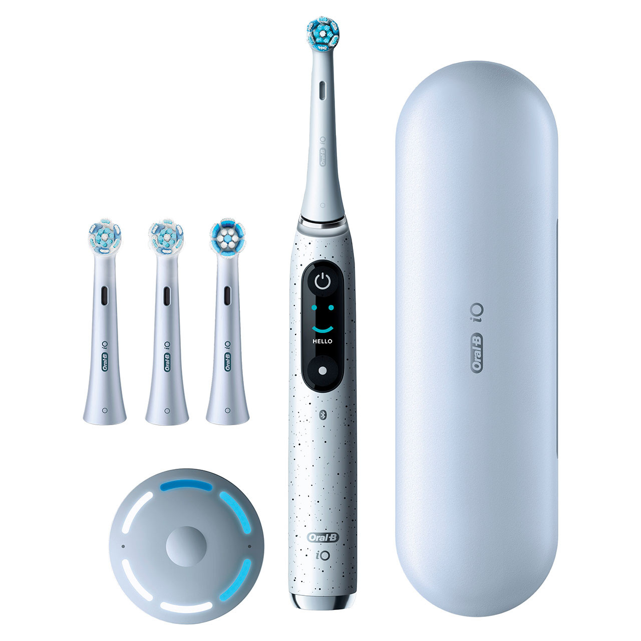 iO Series 10 Electric Toothbrush, Stardust White | Oral-B
