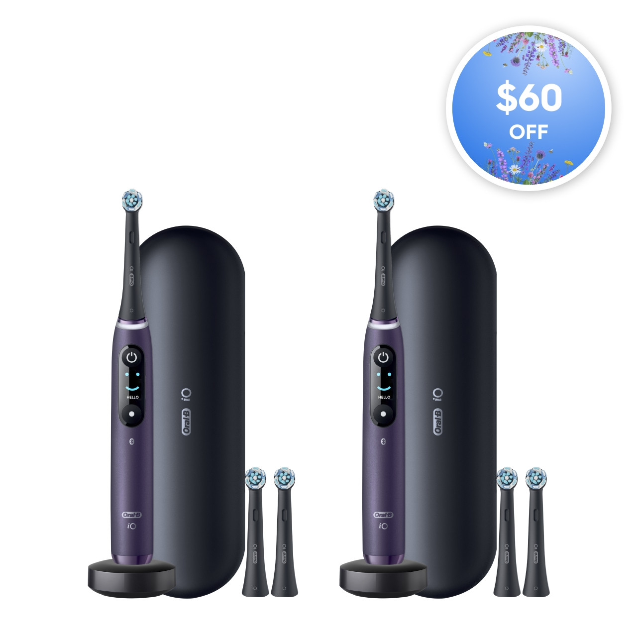 【新品】Oral-B iO Series 8 Violet Ametrine Oral-B iO8 Electric Toothbrush, Violet Ametrine | Oral-B