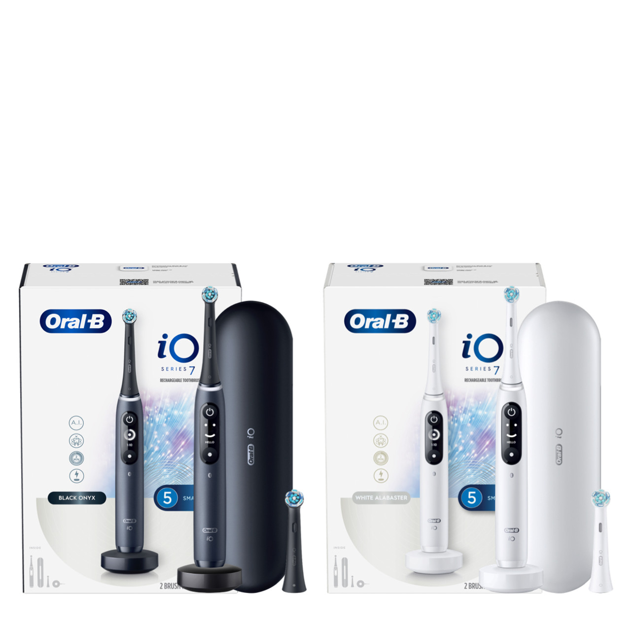 Oral-B iO Series 7 Toothbrush Oral-B Pack Electric | Twin
