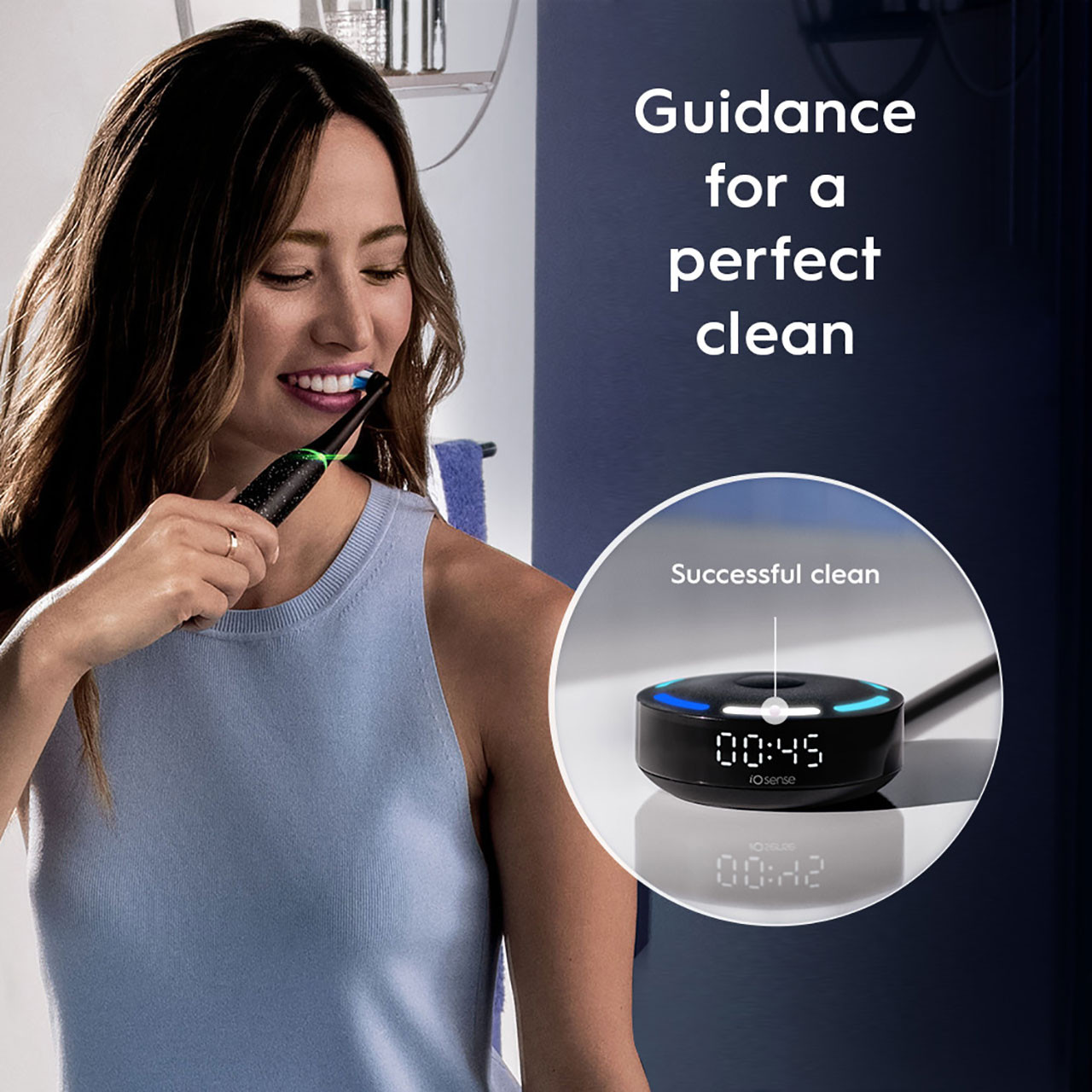 iO Series 10 Electric Toothbrush Twin Pack, Cosmic Black | Oral-B