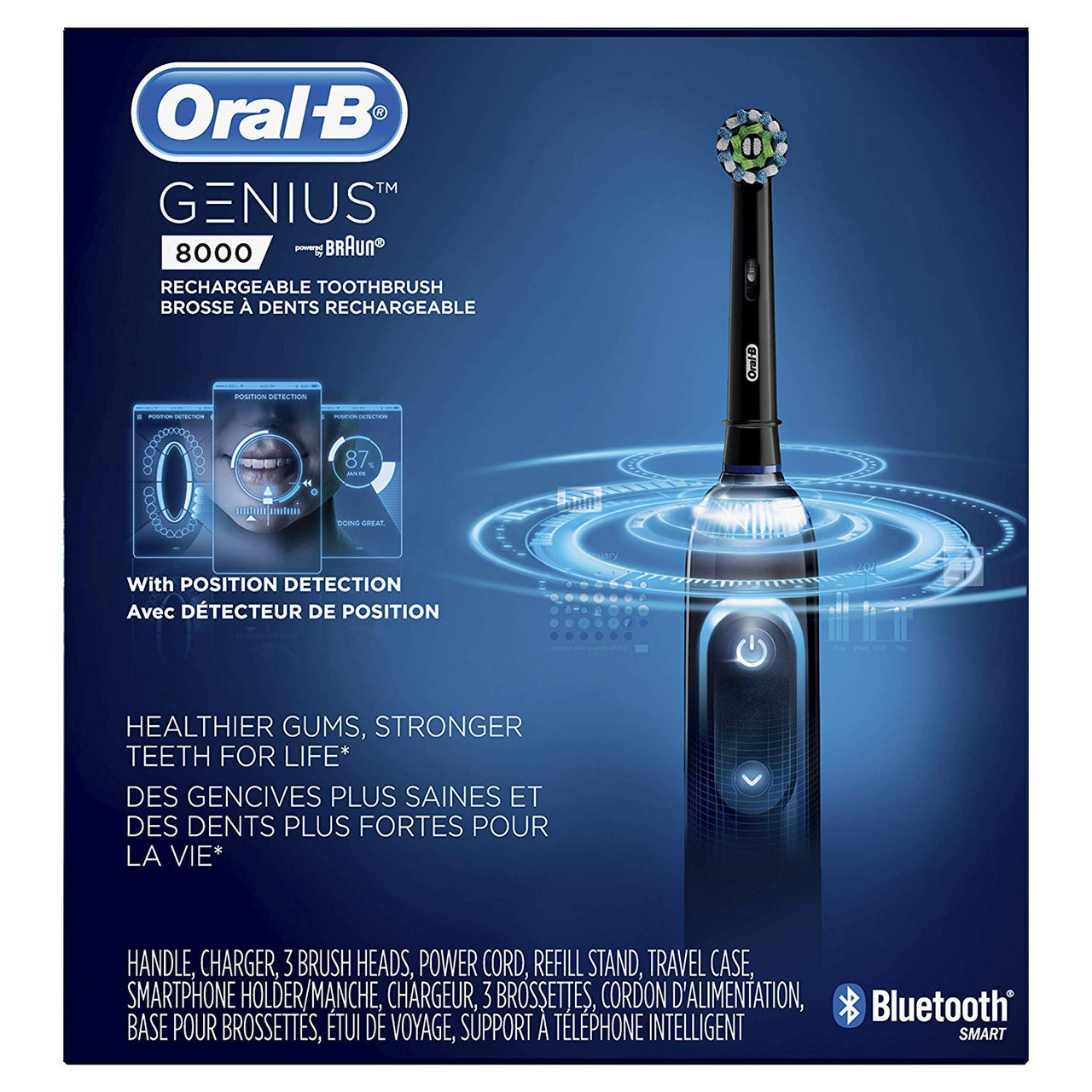 Oral-B Genius 8000 Rechargeable Electric Toothbrush