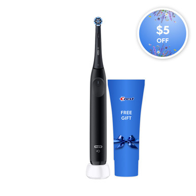 Oral-B iOシリーズ 2s ブラック iO Series 2 Electric Toothbrush Starter Kit, Night Black | Oral-B