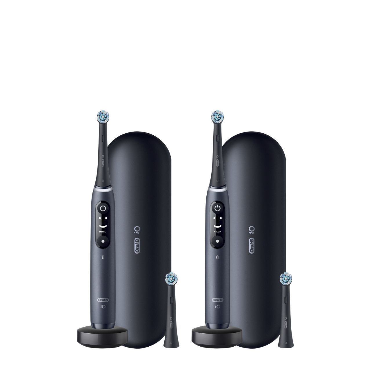 iO Series 7 Twin Pack, Black Onyx | Oral-B