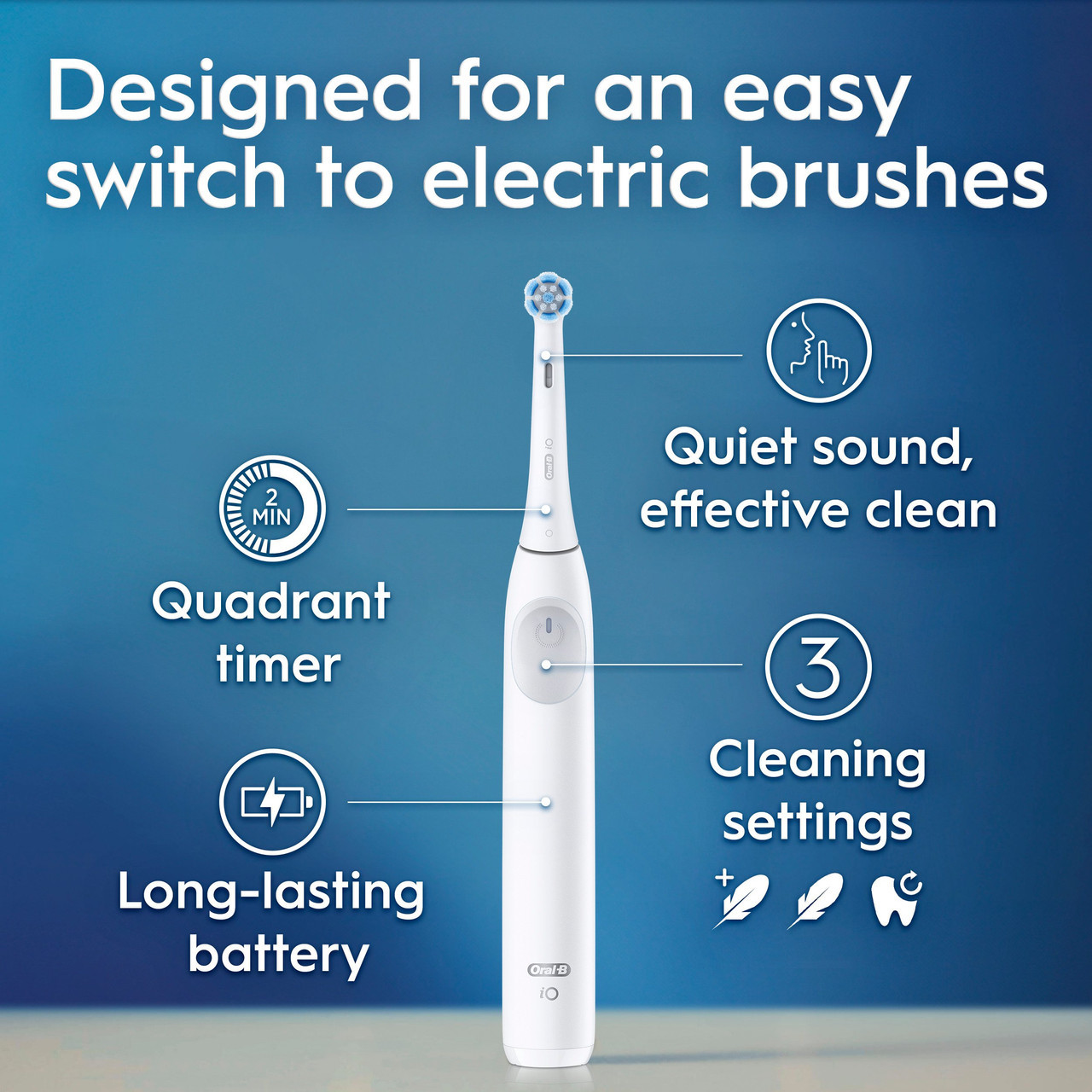iO Series 2 Rechargeable Electric Toothbrush | Oral-B