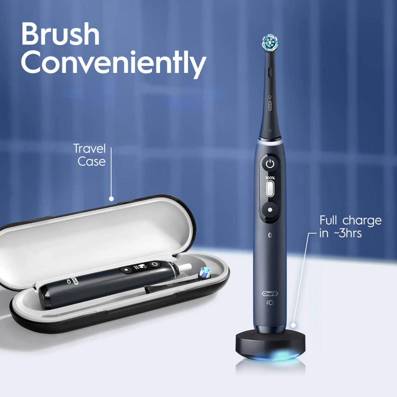【ブラウン】オーラルB iO Series 7 ホワイトアルバスター Oral-B iO Series 7 Electric Toothbrush, White Alabaster | Oral-B