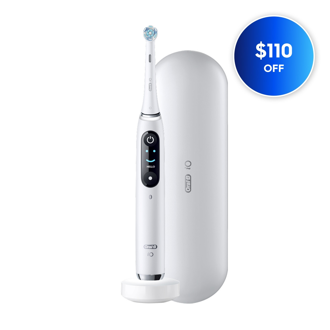 Oral-B 電動歯ブラシ iO9 ホワイト Oral-B iO Series 9 Rechargeable Electric Toothbrush, White