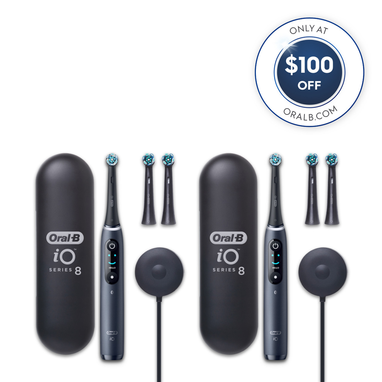 Oral−B IOG52J62KBK BLACK Oral-B iO5 Electric Toothbrush Black : Target