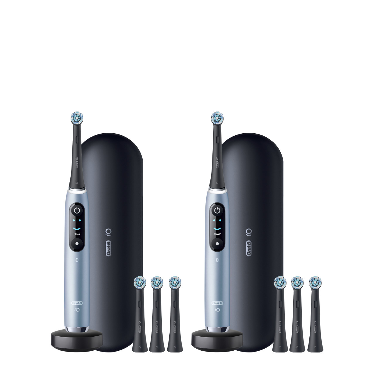 iO Series 9 Twin Pack in Aqua Marine | Oral-B