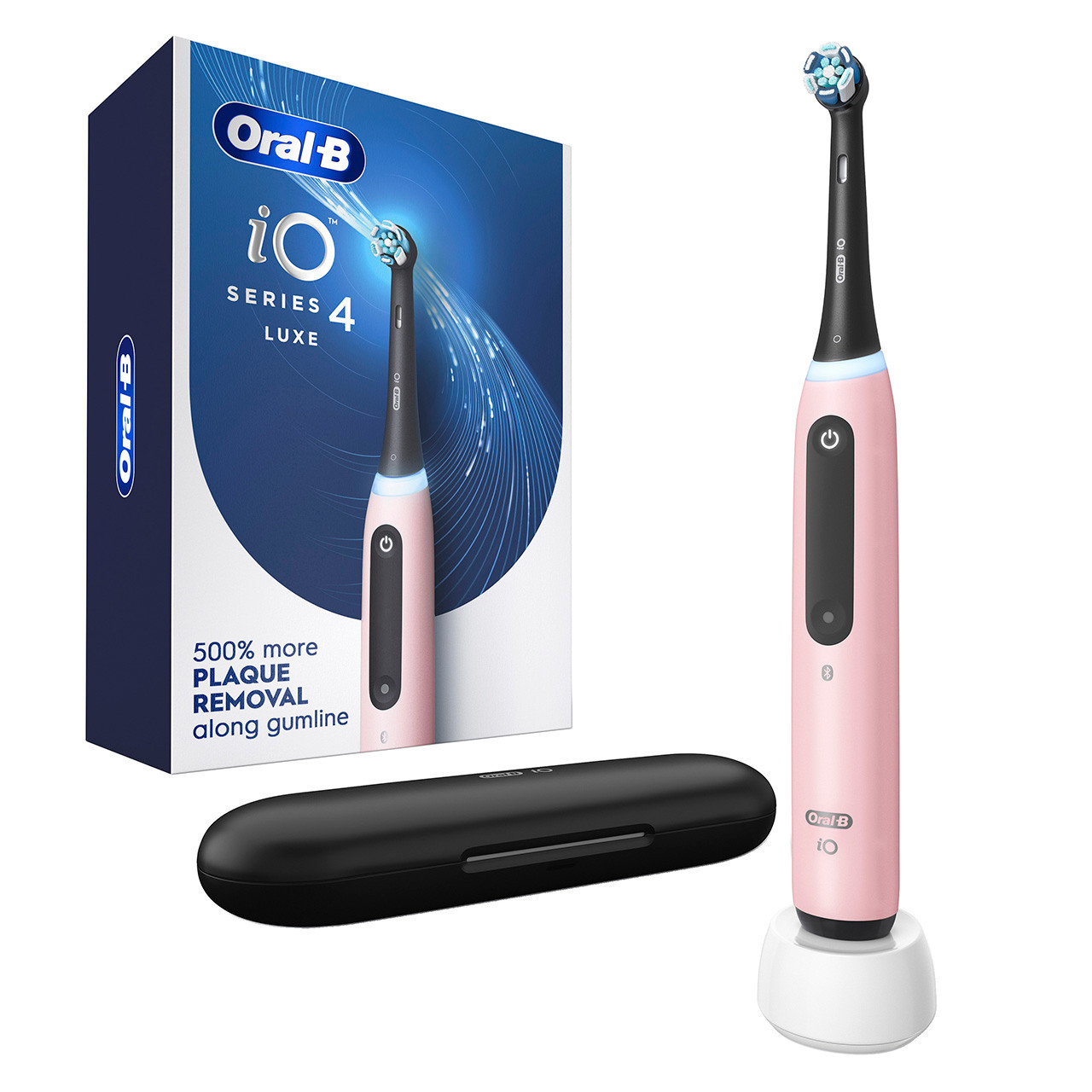 Oral-B iOシリーズ4 電動歯ブラシ本体 ピンク Oral-B iO Series 4 Electric Toothbrush | Oral-B