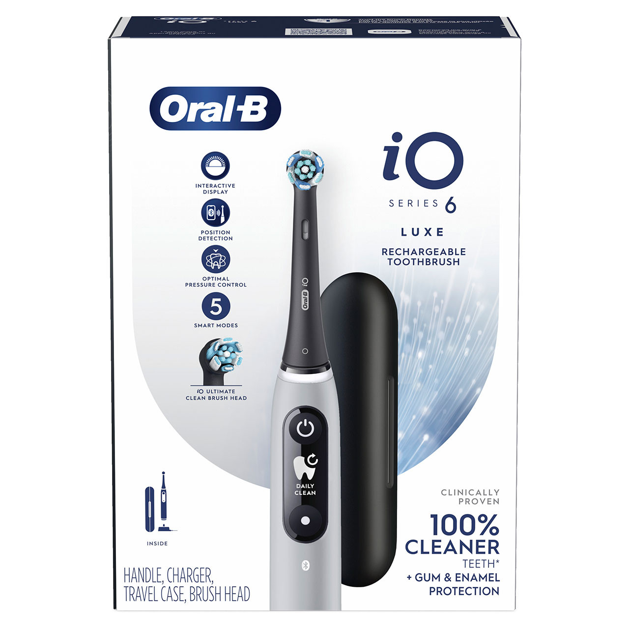 Oral-B iOシリーズ6 グレーオパール 本体 Oral-B iO Series 6 Electric Toothbrush, Grey Opal | Oral-B