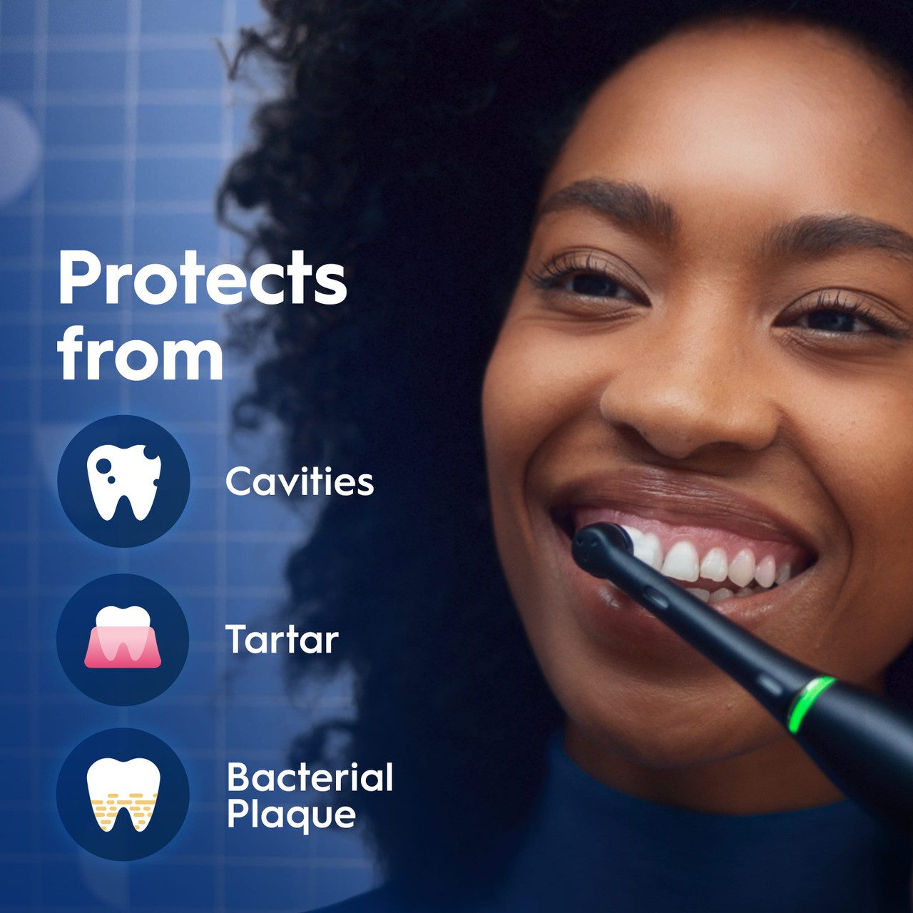 Oral-B iO Series 4 Rechargeable Electric Toothbrush, Matte Black