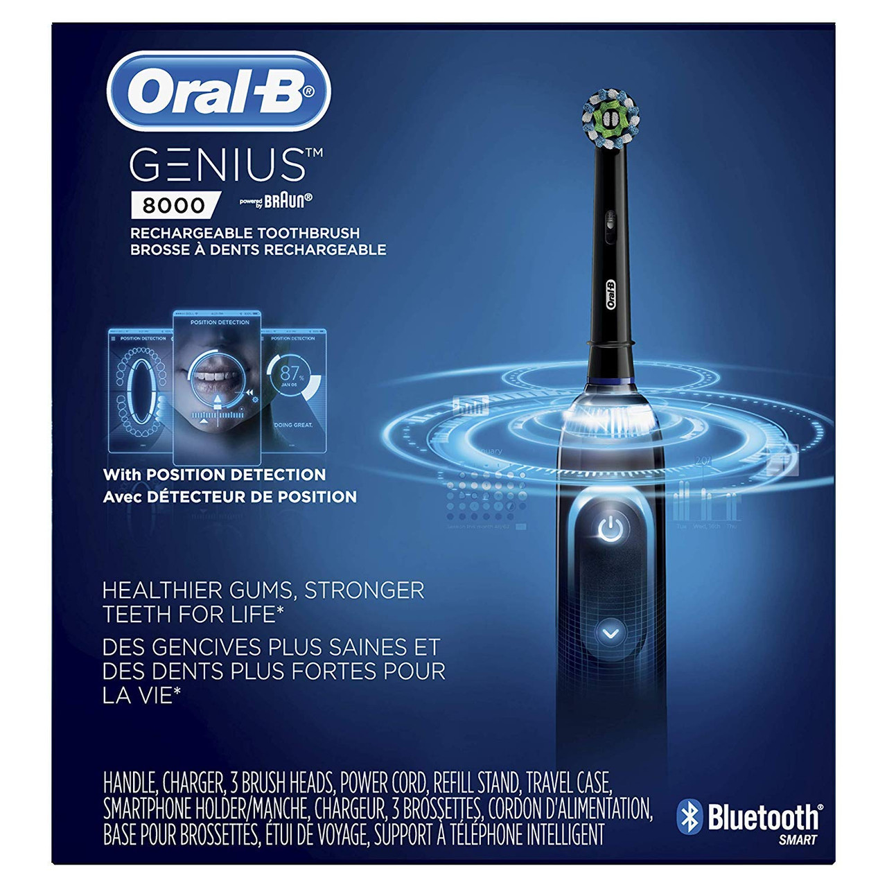 Oral-B Genius 8000 Cepillo Electrico Recargable 1 Unidad – AhKimPech